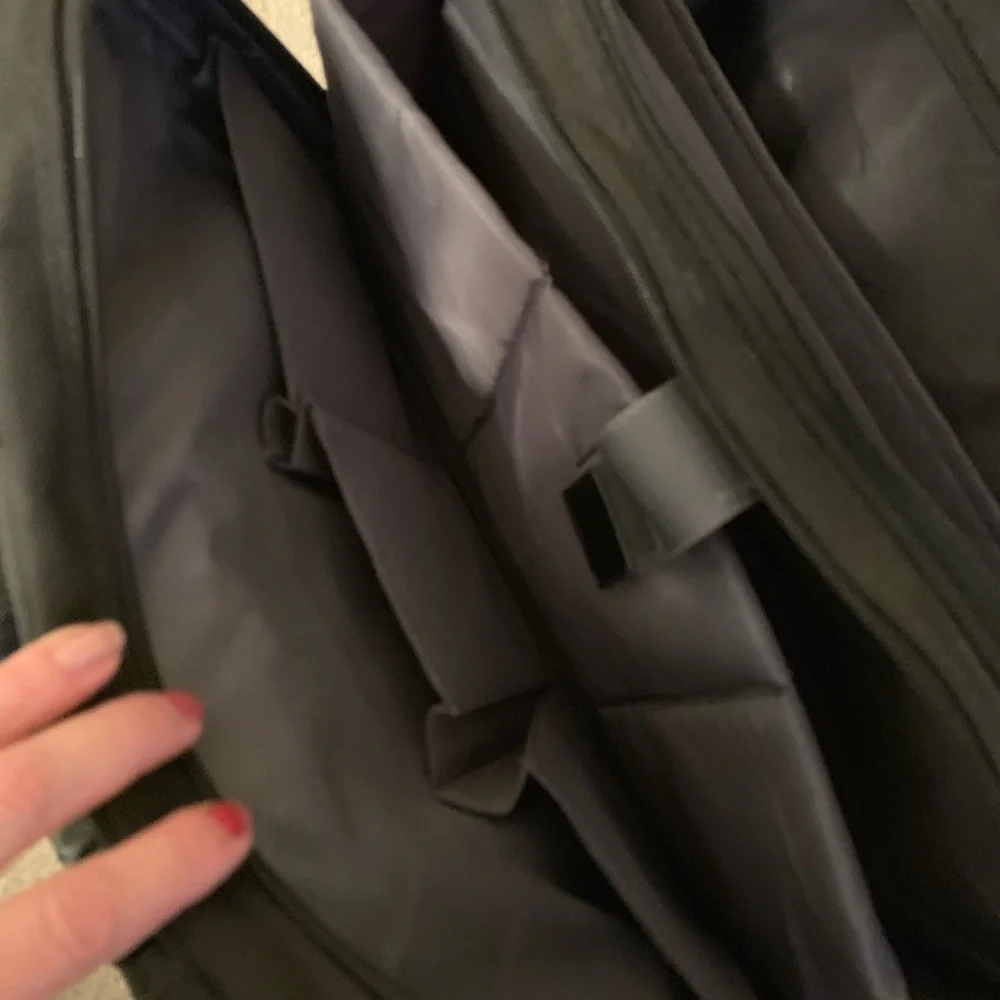 Samsonite Black Laptop Bag Carry-On Rolling Briefcase